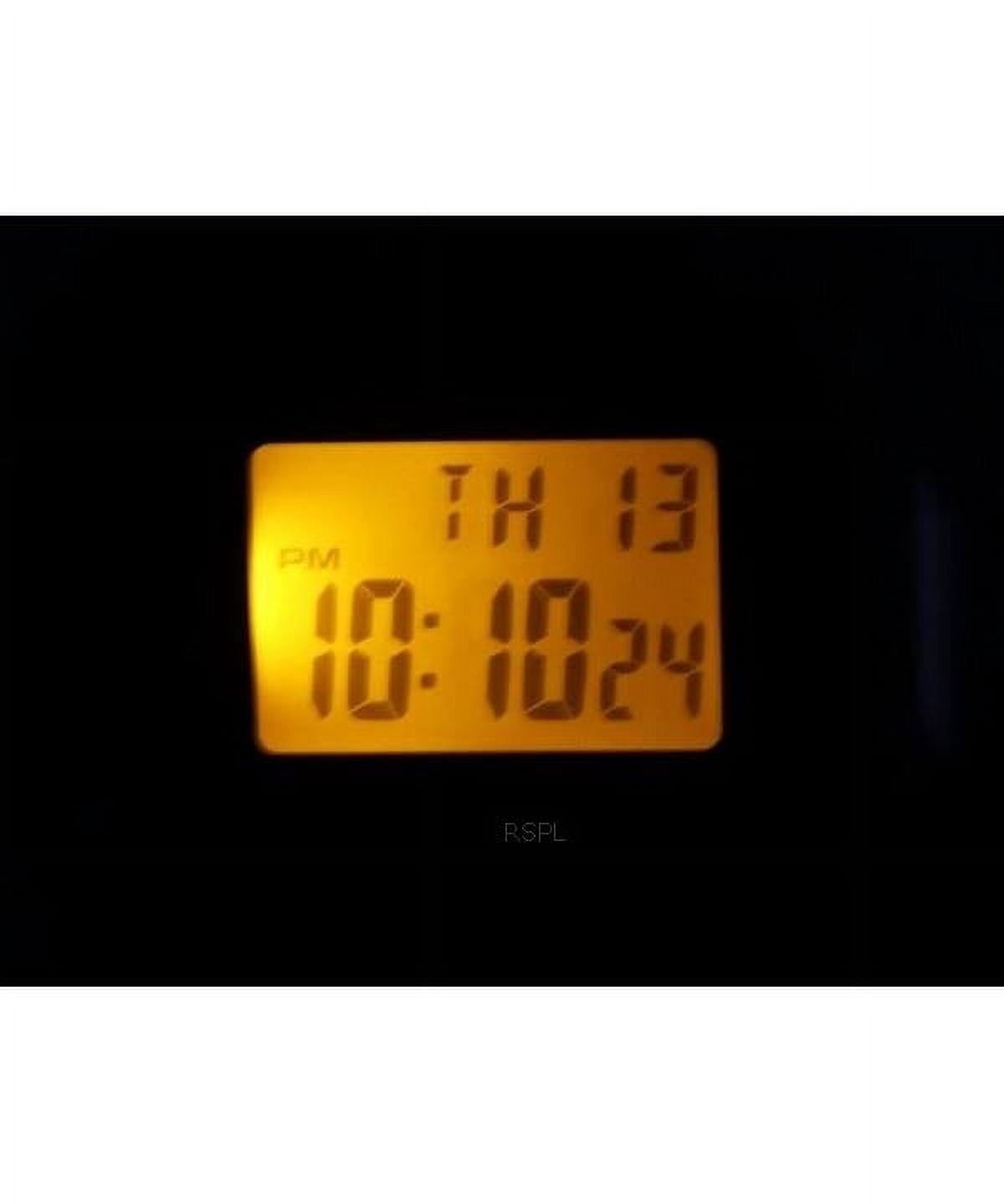 Casio W218HD-1A Men's Stainless Steel Digital Wristwatch