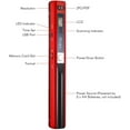 thumbnail image 4 of MGbeauty for iScan Portable Wand Scanner A4 Document Scanner Handheld Scanner 900DPI (Red), 4 of 12
