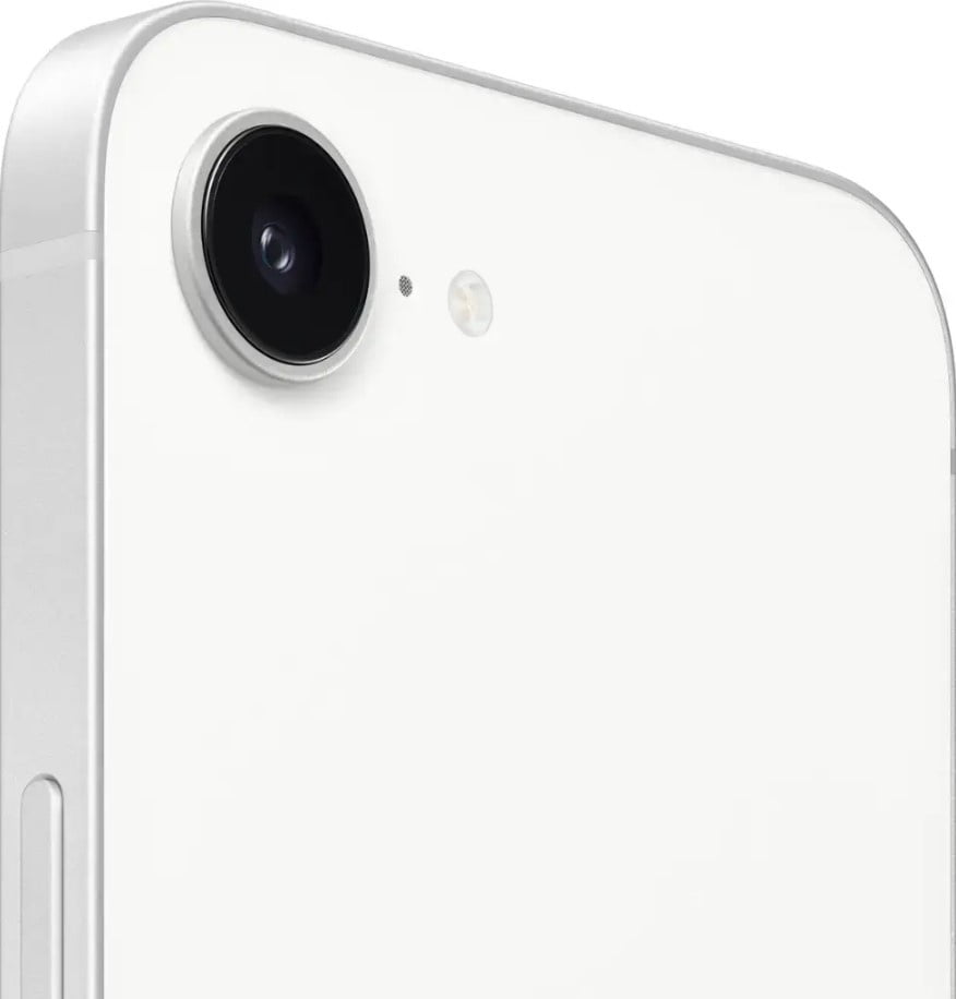 Restored Apple iPhone 16e - Cricket Wireless - 128GB White (Refurbished)