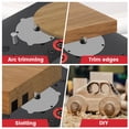 thumbnail image 3 of Router Lift for 65mm/69mm Wood Router for Router Table Set Up Lift with Router Plate Precision Woodworking, 3 of 8