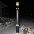 thumbnail image 4 of Pemberly Row Traditional Plastic Lamp Post without Mount in Black, 4 of 7