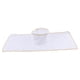 thumbnail image 1 of Cojín para mesa de masaje reutilizable para salón de belleza, funda con orificio para la cara para mesa de tatuaje. Blanco, 1 of 9