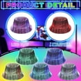 thumbnail image 2 of VIVIHEYDAY LED Bucket Hat, USB Rechargeable Rave Party Hats for Men Women, Unisex Light up Fisherman Cap, 2 of 7