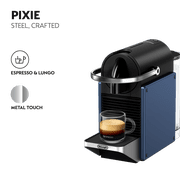 Nespresso Pixie Espresso Machine by DeLonghi, Navy Blue