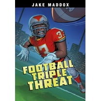 Jake Maddox Sports Stories Football Triple Threat, (Paperback)