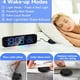 thumbnail image 3 of Reloj Vibratorio con Alarma Súper Fuerte y Vibrador Que Hace Temblar la Cama. Varios Modos de Visualización con Colorida Luz LED RGB, 3 of 7