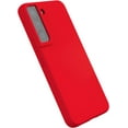 thumbnail image 3 of Galaxy S22 5G Case, Samsung S22 2022 Case Liquid Silicone Case Dual Layer Hybrid Hard PC Soft Silicone Gel Rubber Slim Fit Shockproof Protective Phone Case for Samsung Galaxy S22 6.1, Red, 3 of 12