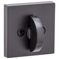 thumbnail image 4 of Kwikset 158Sqt-S.Strkp Halifax Square Rose Single Cylinder Deadbolt Smartkey - Black, 4 of 4