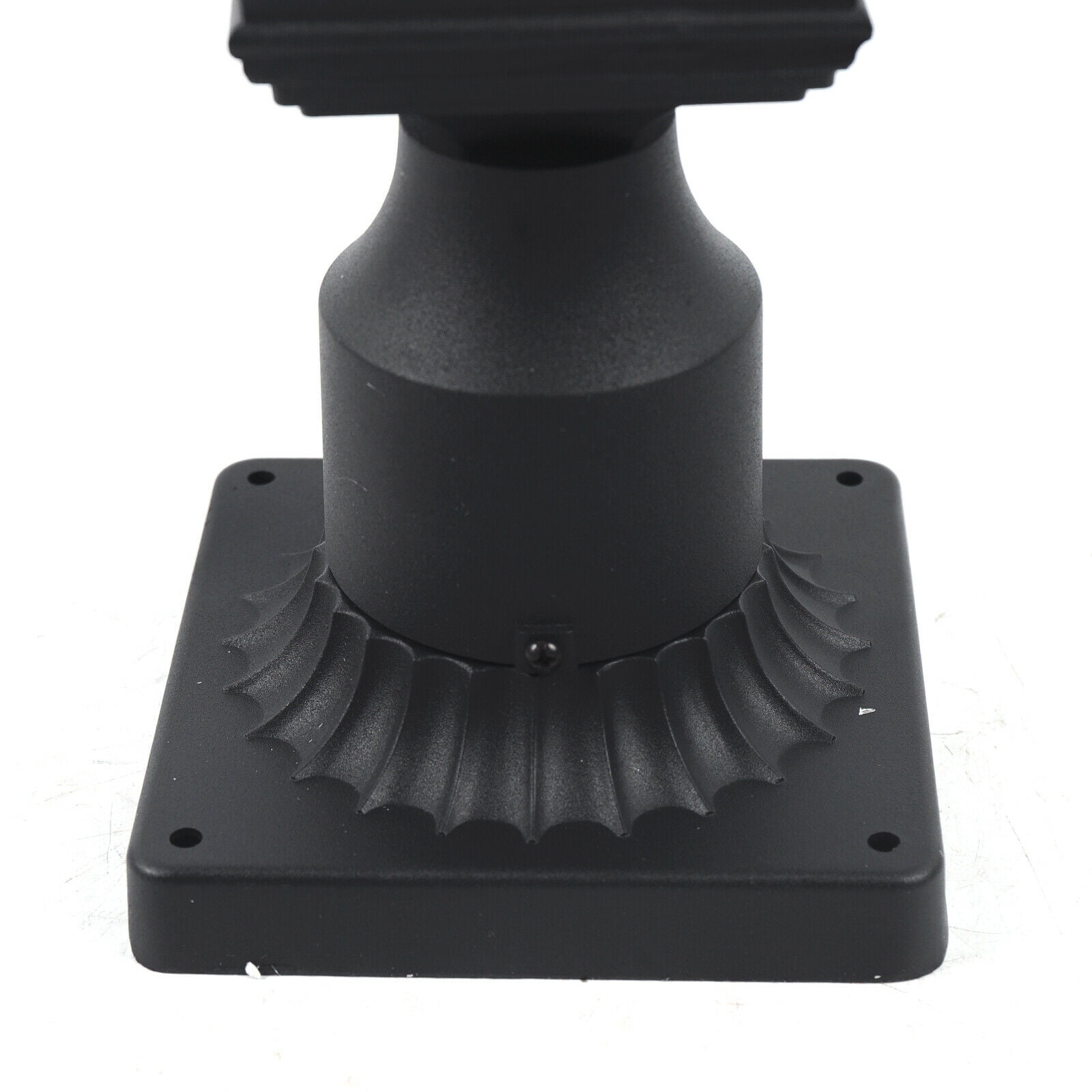 Outdoor Lamp Post Lights Waterproof Exterior Pole Lantern Lighting Fixtures for Garden Patio Yard Pathway Driveway E26 Fixture, Black