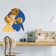 thumbnail image 3 of Beast Belle Hug Beauty and the Beast Cartoon Decors Wall Sticker Art Design Decal for Girls Boys Kids Room Bedroom Nursery Kindergarten Home Decor Sticker Wall Art Vinyl Decoration (40x35 inch), 3 of 3