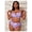 Style 1-Multicolor, variant on Plus Size Stained Glass Print One-Shoulder High Waisted Bikini Set – Stretchy Polyester Two Piece Swimsuit