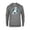Graphite Heather, variant on Marvel Avengers: Endgame Logo Silver Speed - Pullover Hoodie for Adults - Customized-Black