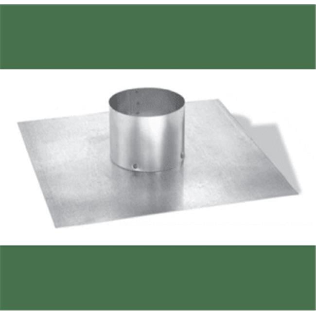 Stainless Steel Flat Top Plate for 6 in Flexible Chimney Liner 
