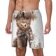 thumbnail image 1 of Fotbe C Traje de Baño para Hombre – Shorts de Natación de Secado Rápido con Forro y Bolsillos-Medium, 1 of 6