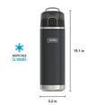 thumbnail image 5 of Thermos ICON Series Stainless Steel Vacuum Insulated Water Bottle w/ Spout, Graphite, 24oz, 5 of 9