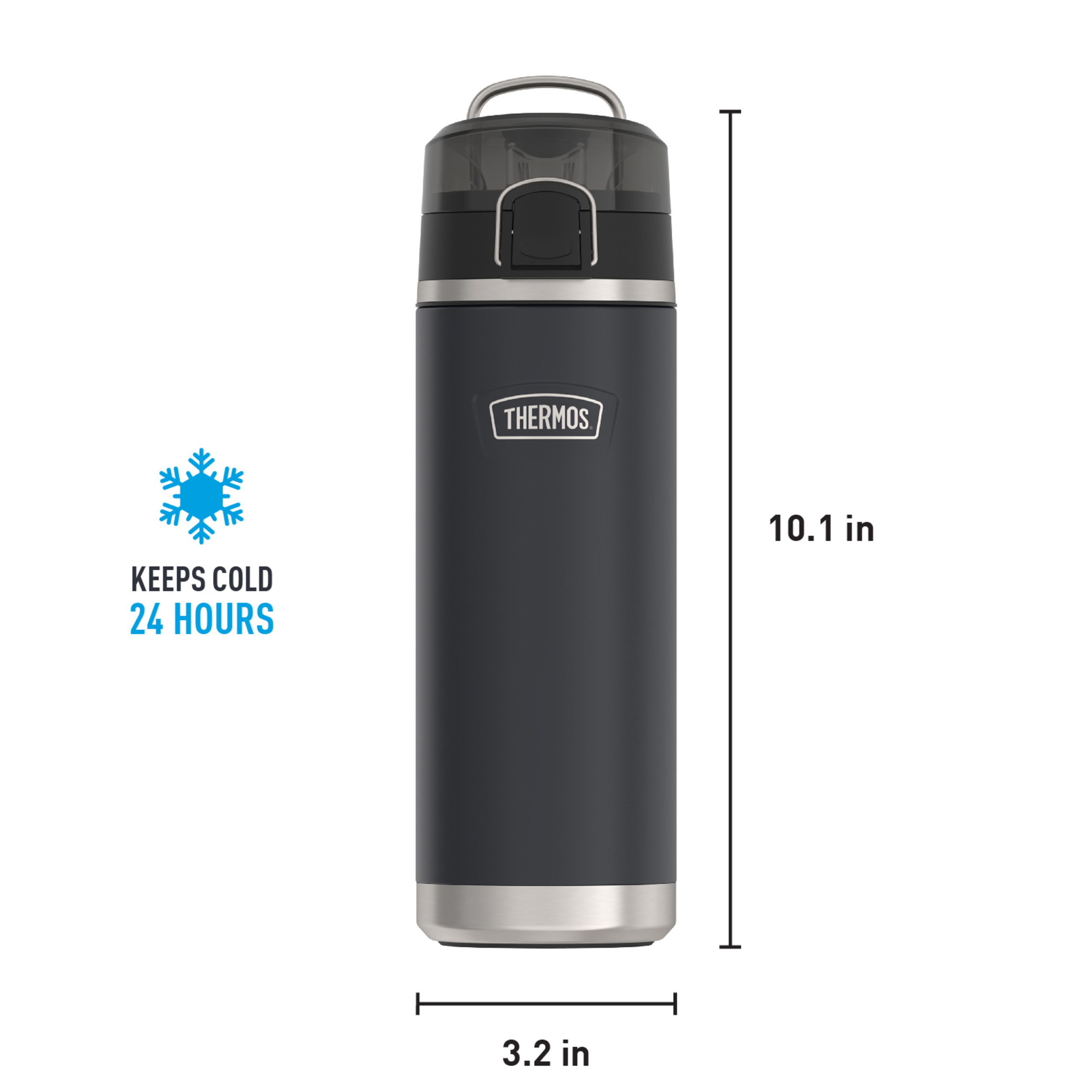 Thermos ICON Series Stainless Steel Water Bottle, 24oz photo 4