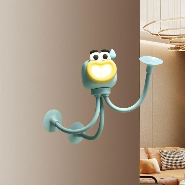 Forma cambiante Funny Sportsman Night Light Bundside Lámpara Ambient Nightlight Forma de bricolaje lindo para el dormitorio de la puerta
