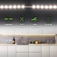 thumbnail image 3 of 12 In. LED Linkable White Flexible Tape Under Cabinet Light Kit (4-Strip Pack), 3 of 7
