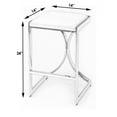 thumbnail image 2 of Silver Plated Counter Stool, 2 of 5