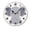 FFclock021, variant on ZXCXRQFa Desk Clocks Gray Elephant 10" Retro Vintage Clock Non-Ticking Silent Wood Wall Clocks Battery Operated Decor Retro Design for Kitchen/Living Room/Bedroom/Farmhouse