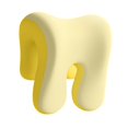 thumbnail image 1 of Bunblic Office Chair Neck Support for Lunch Break Recliners School double yellow, 1 of 8