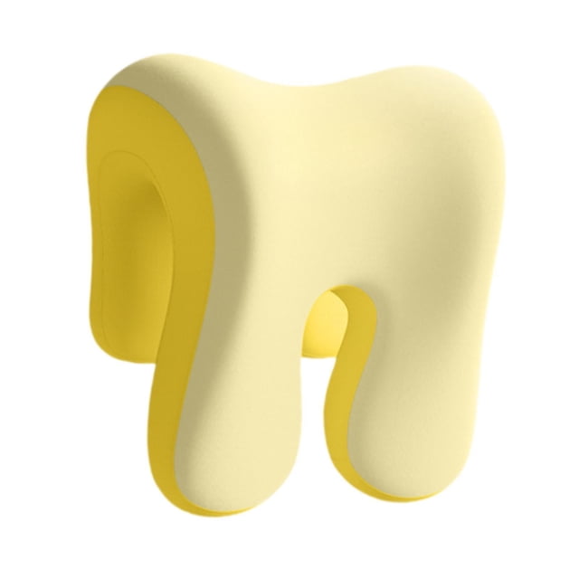Bunblic Office Chair Neck Support for Lunch Break Recliners School double yellow