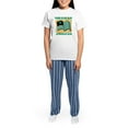 thumbnail image 4 of CafePress - Irish American Women's Light Pajamas - Women's Short Sleeve Print T-Shirt and Pants Light Cotton Pajama Set, 4 of 7