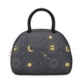 thumbnail image 2 of Ladies Gothic Constellation Lunch Box - Starry Night Design with Zipper Closure & Adjustable Strap, Insulated Reusable Leakproof Cooler for Work, 2 of 4