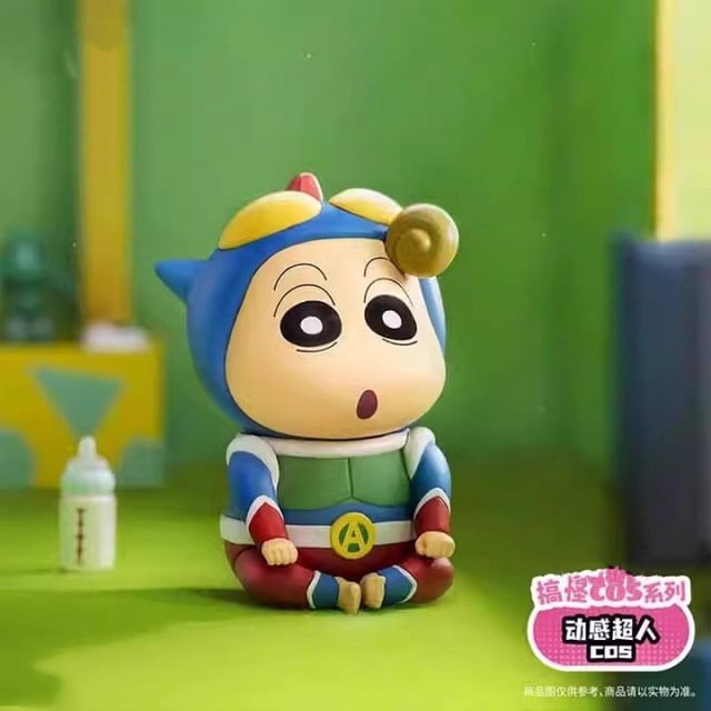 RWJDXD Cartoon Anime Crayon Shined Chaned Model Doll Fun Cos Series The Latest Crayon Shin-Chaned Statue Cute Figure Creative Gifts