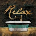 thumbnail image 3 of Grey, Jace 20x20 Black Modern Framed Museum Art Print Titled - Relax, 3 of 5
