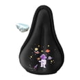 thumbnail image 4 of kesoto Kids Seat Cushion Cover Seat Protector Soft Small Easy to Install Black Thickened Childrens Bike Seat Cushion S Astronaut, 4 of 9