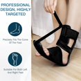 thumbnail image 2 of Upgrade Plantar Fasciitis Night Splint & Relief Brace with Adjustable Straps - Support for Achilles Tendonitis, Heel Spur Pain, Day & Night Use, 2 of 7
