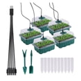 thumbnail image 1 of 12Cells Seed Starter Tray With LED Grow Light Nursery Box Kit Mini-Shovel USB Wire Seedling Home, 1 of 6
