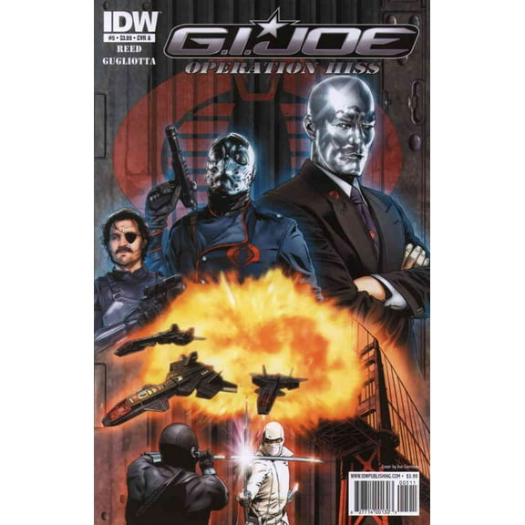 G.I. Joe: Operation Hiss #5A VF ; IDW Comic Book