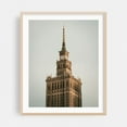 thumbnail image 2 of Palace of Culture and Science, Warsaw - Warsaw Mazowieckie Poland Photography Architecture City Vintage Skyline Travel Poster Art Deco Unframed Wall Art Print 12 x 16 inches, 2 of 13