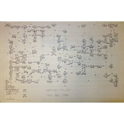 History Galore 24x37 Poster, ARPANET - MILNET as of May 30, 1984 - BBN map - DSC00126