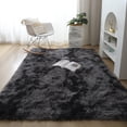 thumbnail image 2 of YouLoveIt Rectangle Plush Area Rug, 5x8ft Ultra Soft Carpet Fluffy Rug Plush Area Rug Faux Fur Non-Slip Floor Mat Carpet Long for Bedroom, Living Room, 152x243cm, 2 of 6