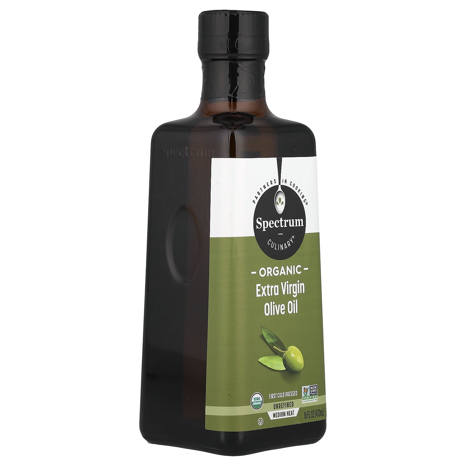 Spectrum Culinary Organic Extra Virgin Olive Oil, First Cold