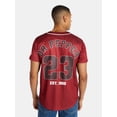 thumbnail image 3 of Dr Pepper Men's & Big Men's Graphic Button Up Jersey, Sizes XS-5XL, 3 of 5