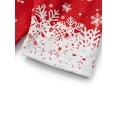 thumbnail image 6 of Family Matching Christmas Pajamas, Baby Romper/Pet Clothes/Deer Snowfalke Pattern Tops and Pants Sleepwear Set, 6 of 7
