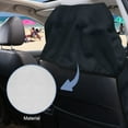 thumbnail image 6 of Binienty Cherry Sweat Towel Car Seat Cover Black Soft Breathable Cozy Removable Car Sweat Towel Front Seat Cover After Gym Workout Beach Swimming, 6 of 8