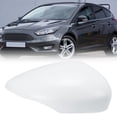 thumbnail image 2 of 1PCS White Right Car Side Door Wing Mirror Cover Rear View Mirror Cap for Ford Fiesta MK7 2008-2017, 2 of 7