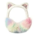 thumbnail image 1 of Hearth & Gear Winter Warm Cat Ear Headband Cozy Ear For Girls Cold Weather Outdoor Sports Workout Items Exercise Bike Table Rip Workout for Adults Work Out Room Work Out Items Exercise Tables Foot, 1 of 5