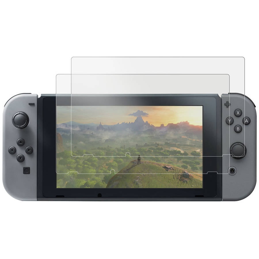 SuprJETech 2Pack Tempered Glass Screen Protectors for Nintendo Switch