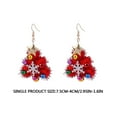 thumbnail image 3 of Up to 65% Off 2022 Christmas Tree Earrings Creative Diy Earrings Necklace Rings Earring Jewelry on Clearance, 3 of 8
