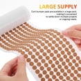thumbnail image 6 of OULII 2000pcs Cork Dots Noise Damper Pads Bumper Pads for Furniture and Cabinet Doors, 6 of 7