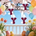 thumbnail image 6 of Anhility Easter Wooden Initials Ornaments Easter Hanging Decorations Indoor 26 Letter Bunny Ear Pendant Alphabet Holiday Ornament for Xmas DIY Crafts Home Party Supplies, Y, 6 of 6