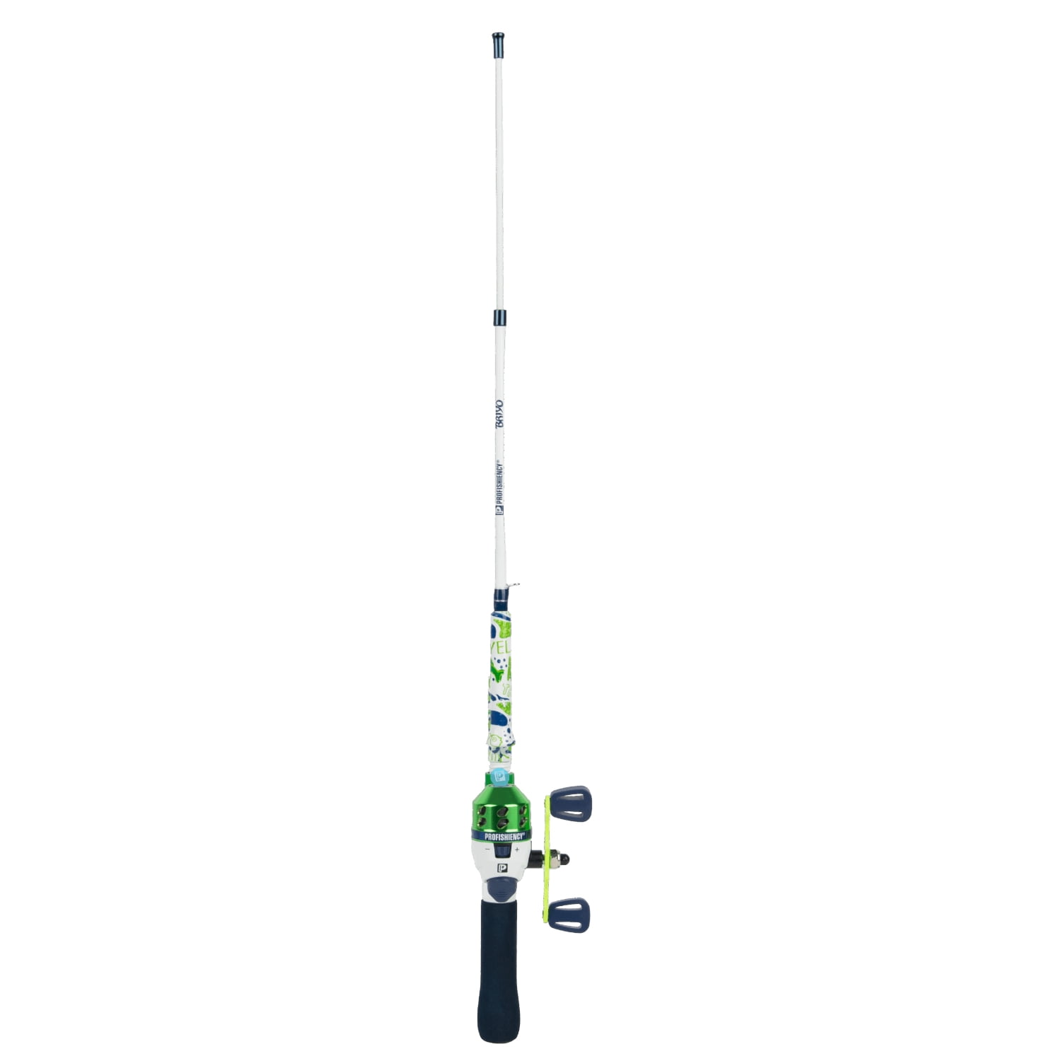 Tiny Micro TF Pocket Combo - Green Briyo Fishing Rod & Reel Set