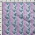thumbnail image 3 of oneOone Organic Cotton Poplin Twill Fabric Line|Chevron & Triangle Geometric Fabric Prints By Yard 42 Inches Wide, 3 of 4
