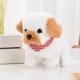 thumbnail image 1 of Electronic Plush Toys Puppy Plush Singing Interactive Puppy Stuffed Animals Animated Funny Toys Tail Wagging, Gifts for Boys Girls（Haba dog [yellow]）, 1 of 5